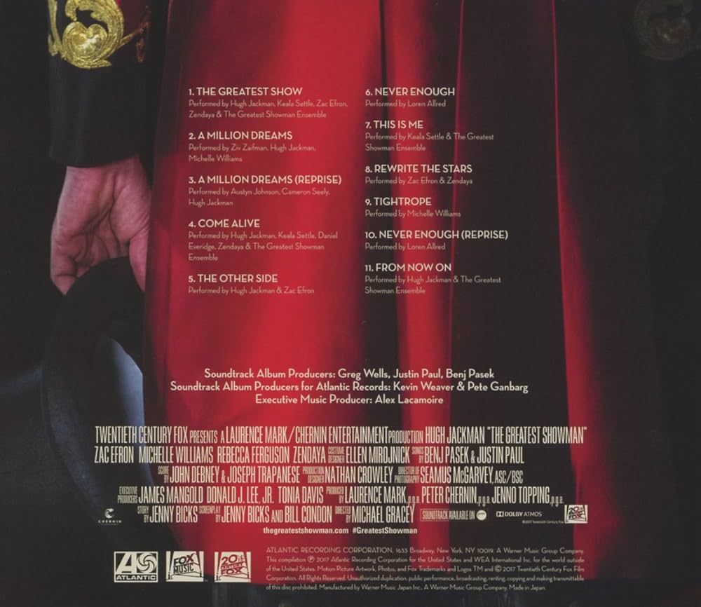 映画 ザ・グレイテスト サウンドトラック CD Amazon.co.jp: グレイ