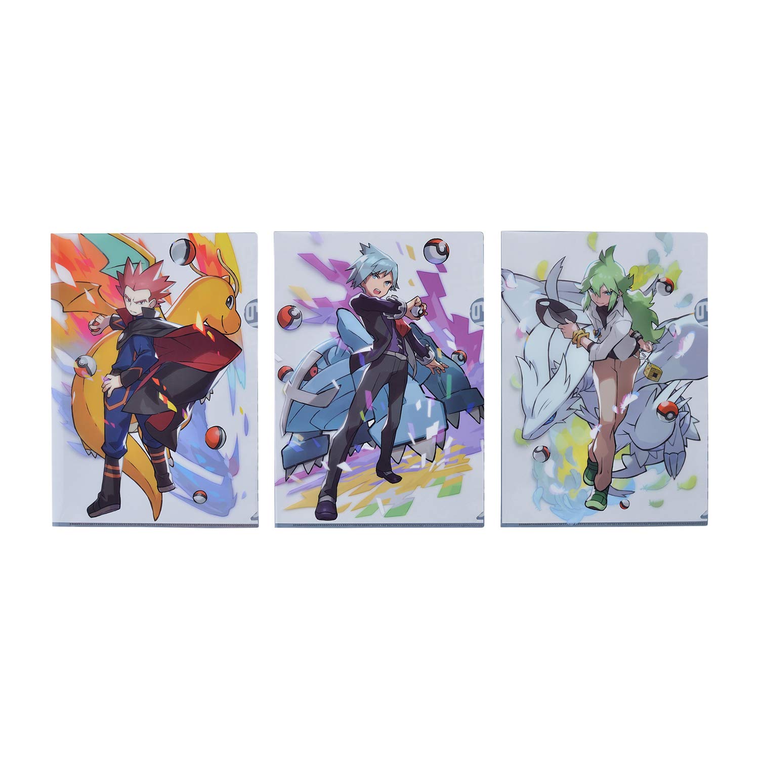 Amazon.co.jp: ポケモンセンターオリジナル A4クリアファイル3枚セット