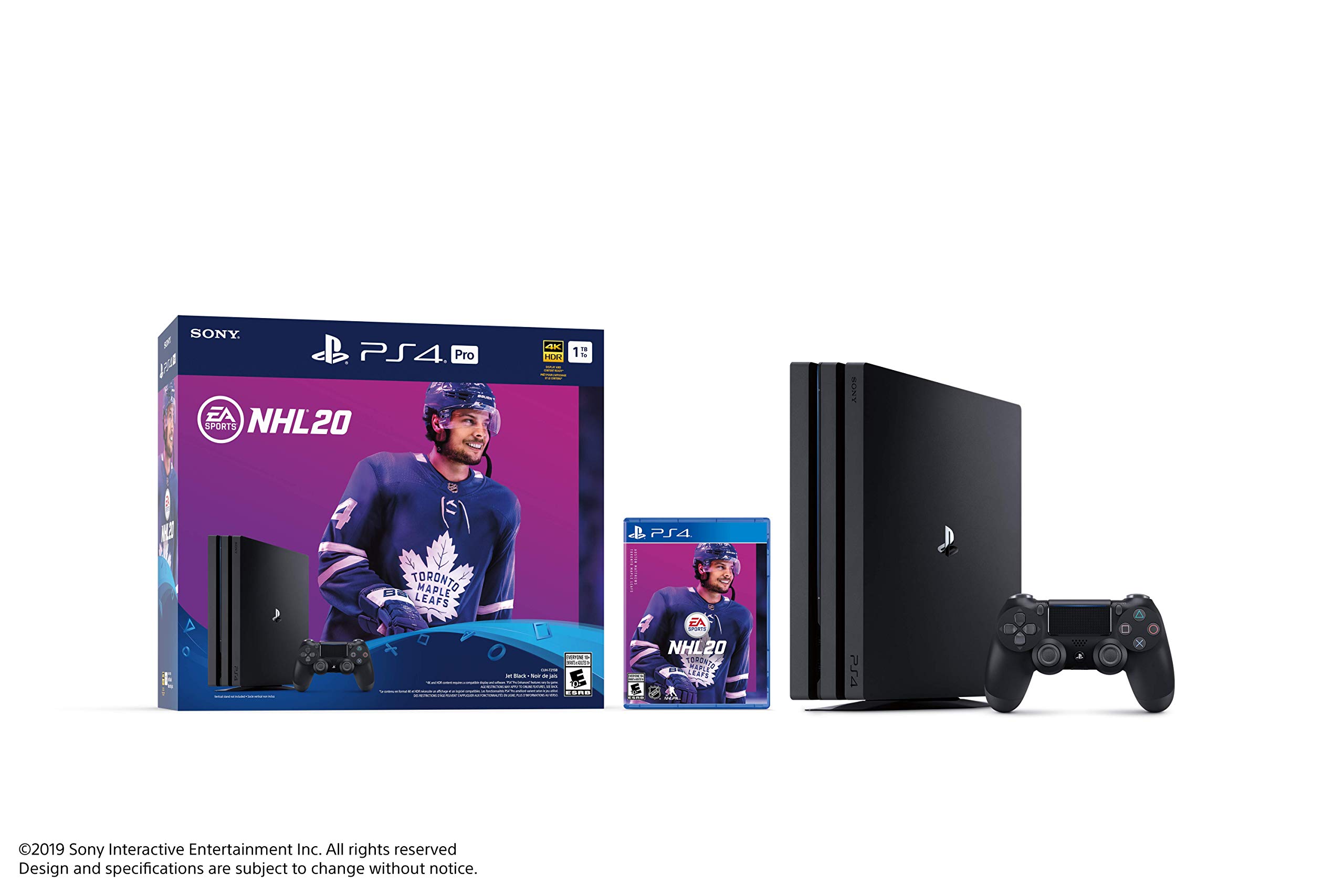 Amazon.com: Sony PlayStation 4 1TB Pro Console - NHL 20 Bundle