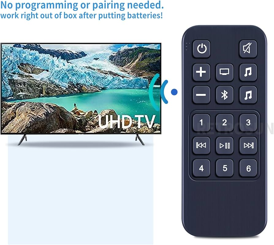 Amazon | 交換用サウンドバーリモコン Bose Smart Sound Bar 900 500