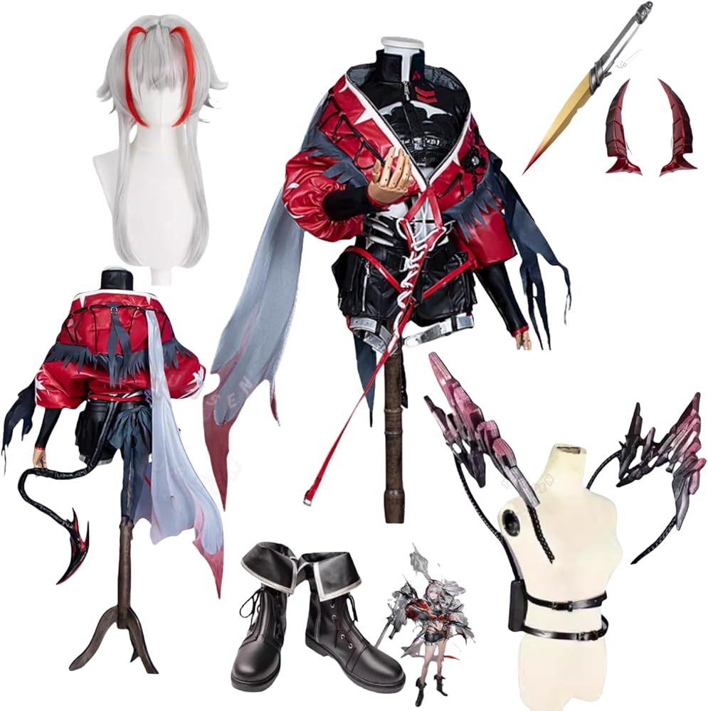 Amazon.co.jp: [YUASEN] アークナイツ 異格W ウィシャデル コスプレ