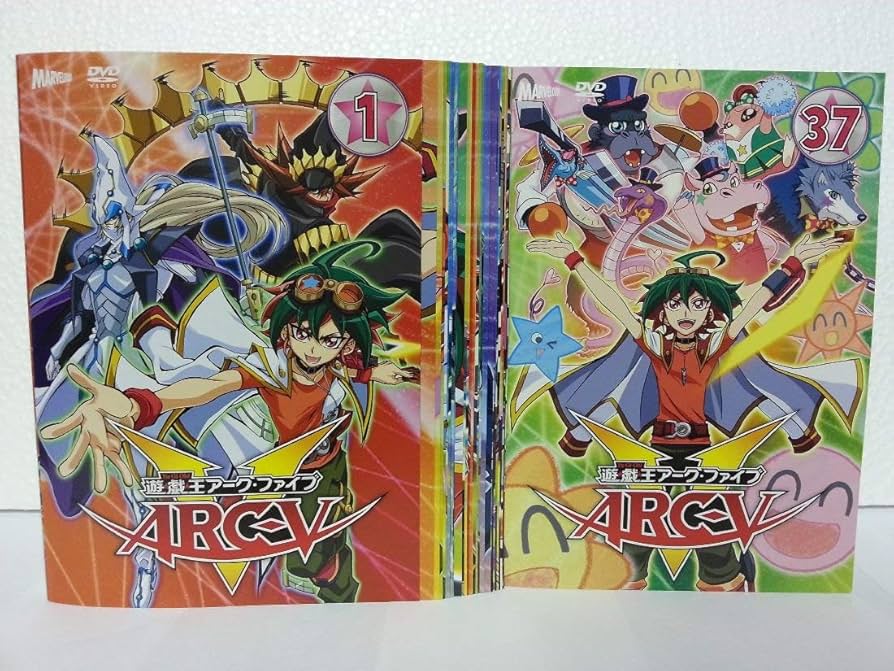 Amazon.co.jp: 遊☆戯☆王 ARC-V [レンタル落ち] 全37巻セット