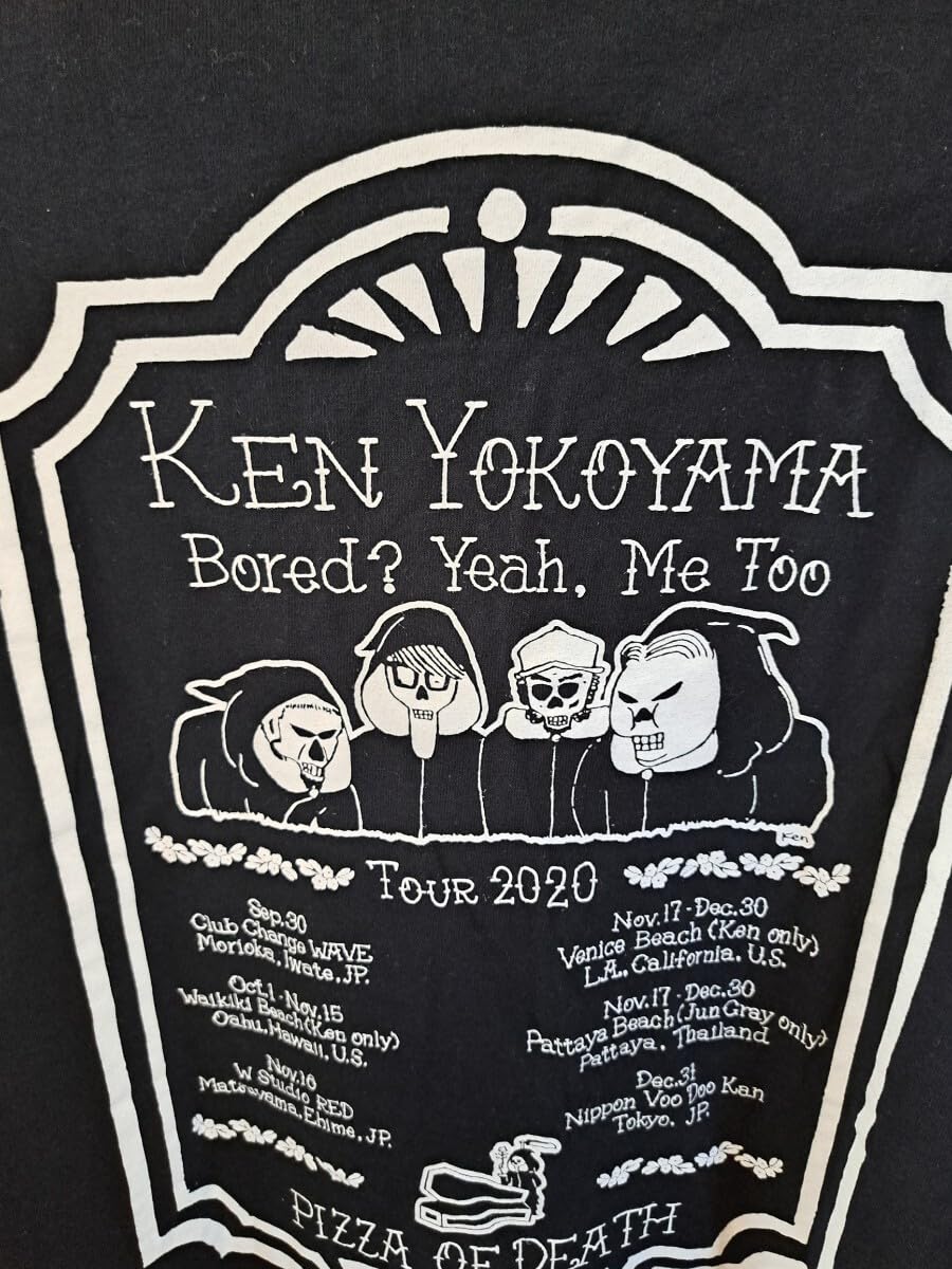 Amazon.co.jp: ！KEN YOKOYAMA Tシャツ XLサイズ 横山健 PIZZA OF