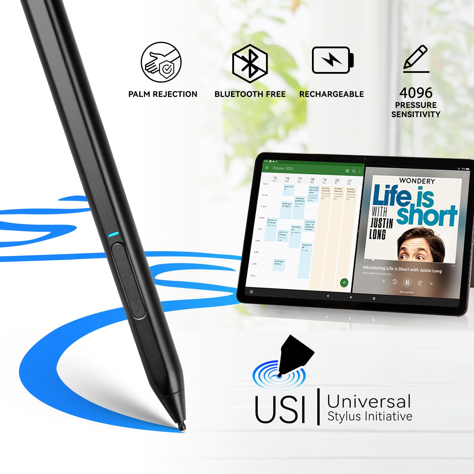 Amazon.com: USI 2.0 Stylus for Lenovo Duet 3 Chromebook Ideapad