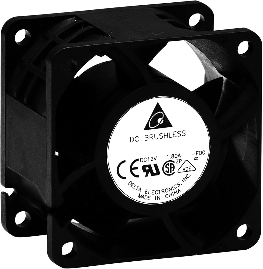 Amazon.com: Delta Electronics AFB1212SHE 120x120x38mm Cooling Fan
