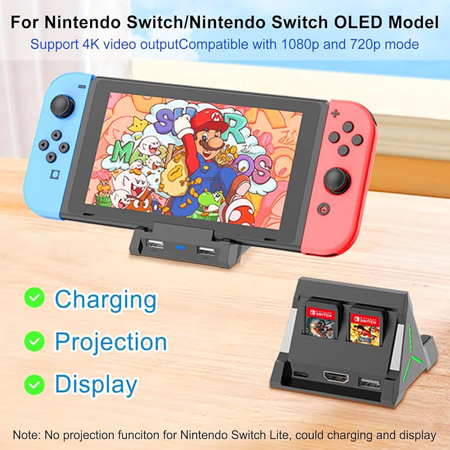Amazon.com: TV Dock Station Compatible with Nintendo Switch/Switch