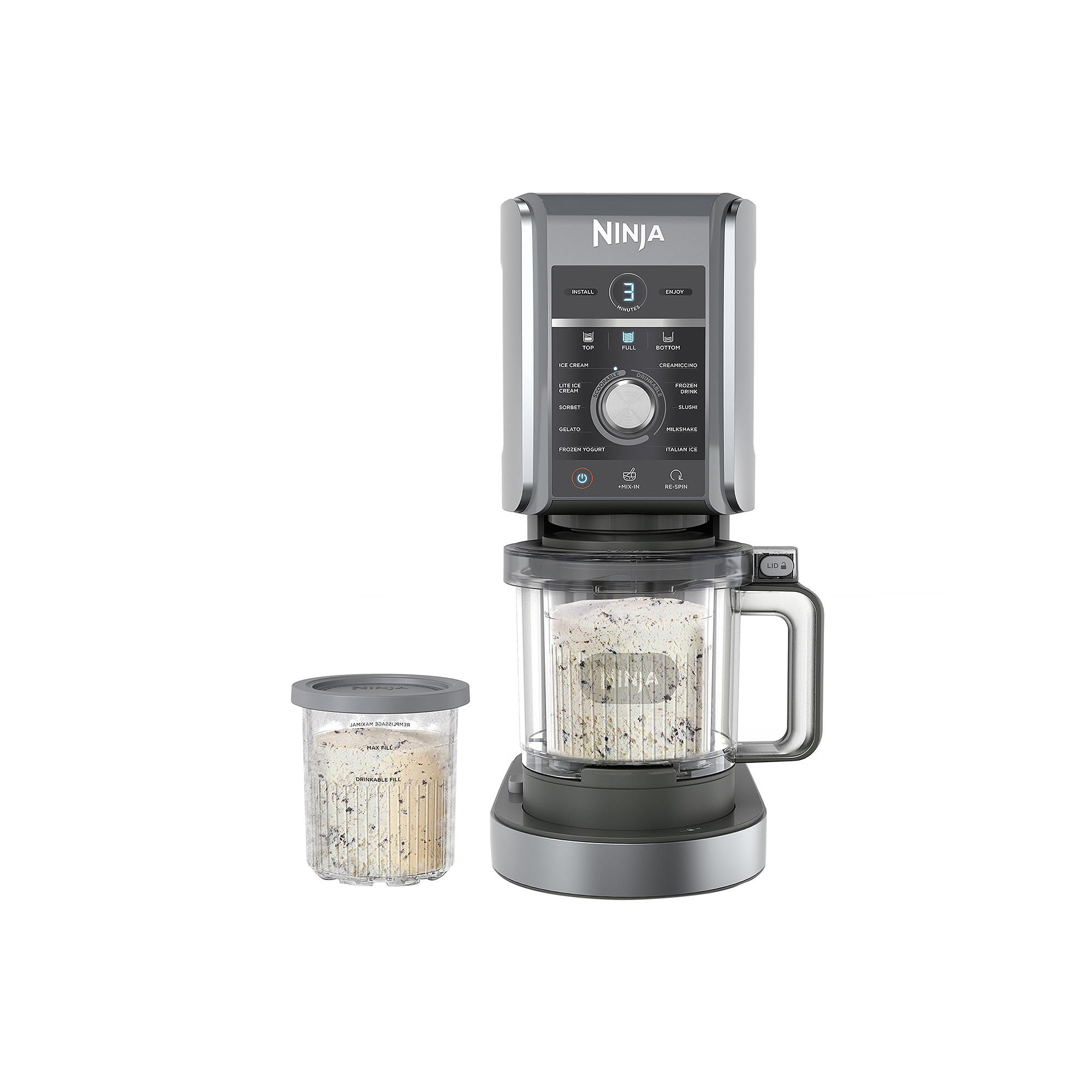 Ninja NC501ME アイスクリームメーカー Amazon.com: Ninja CREAMi