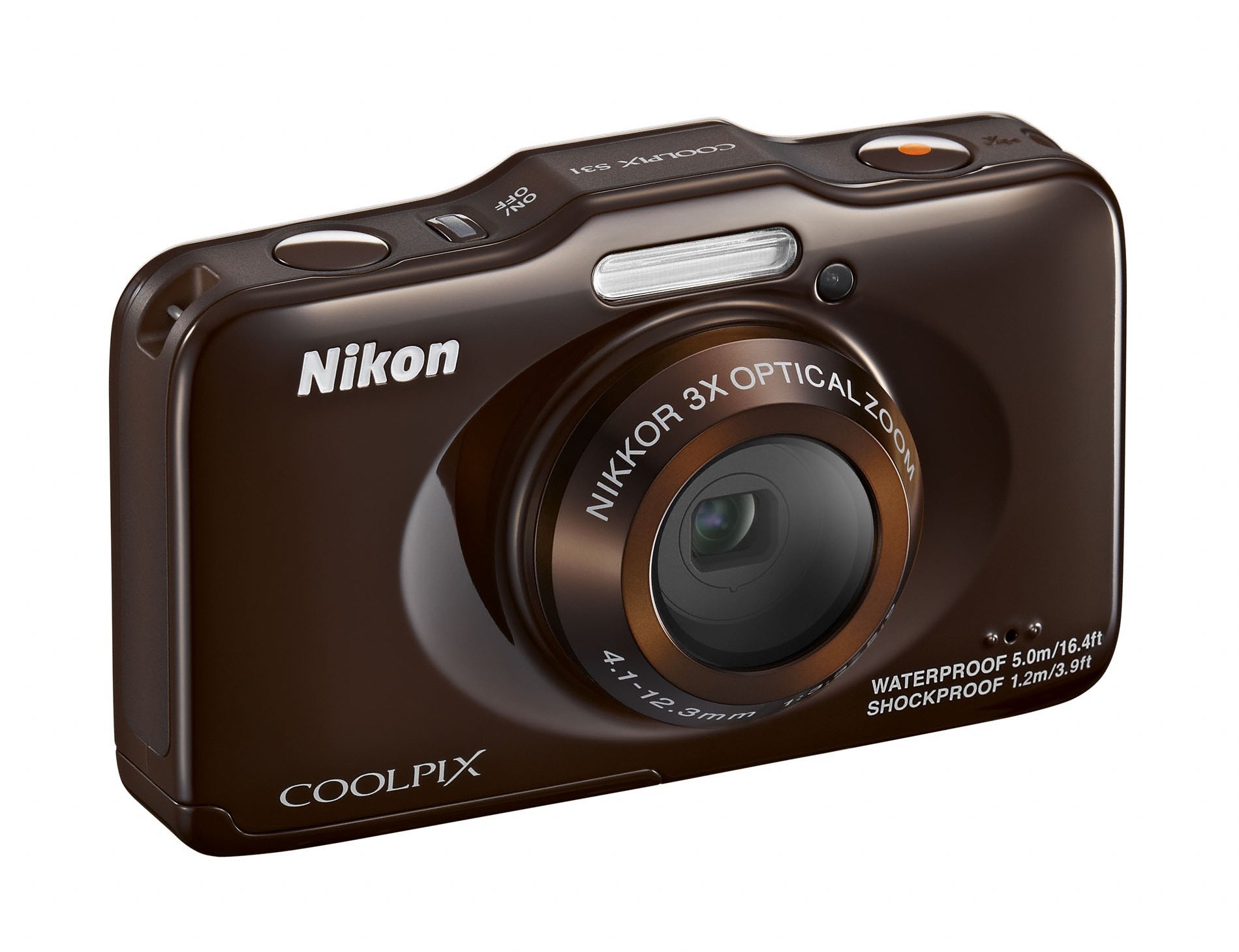 Amazon.co.jp: Nikon デジタルカメラ COOLPIX S31 防水5m 耐衝撃1.2m