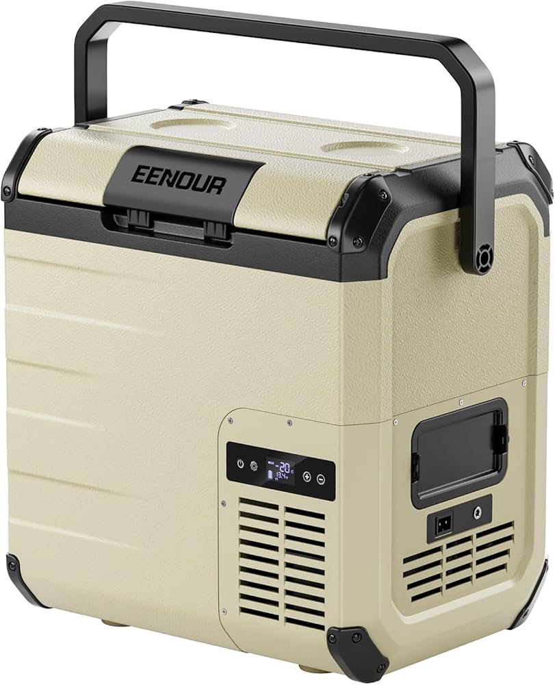 Amazon.co.jp: EENOUR 車載冷蔵庫 D18 18L -20℃～10℃ バッテリー内蔵