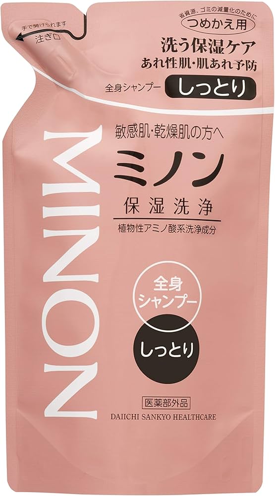 Amazon | MINON(ミノン) 全身シャンプー しっとりタイプ 詰替用 【医薬