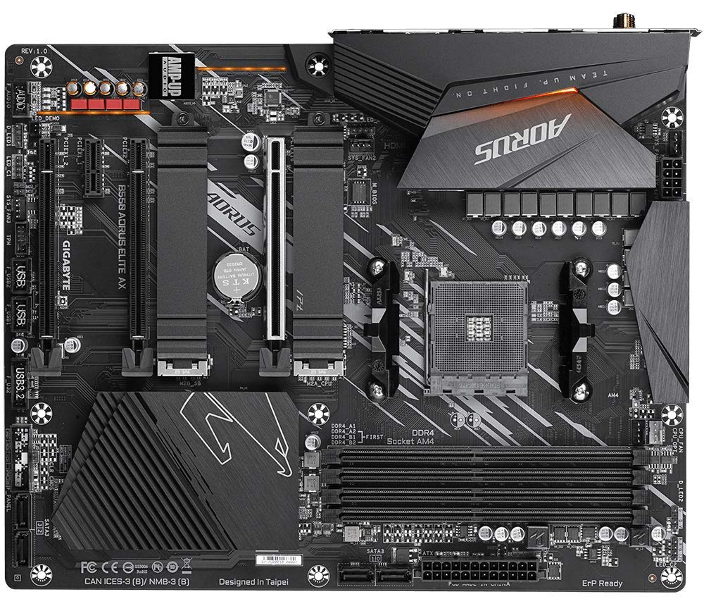Amazon.com: Gigabyte B550 AORUS Elite AX (AMD Ryzen 5000/B550/ATX
