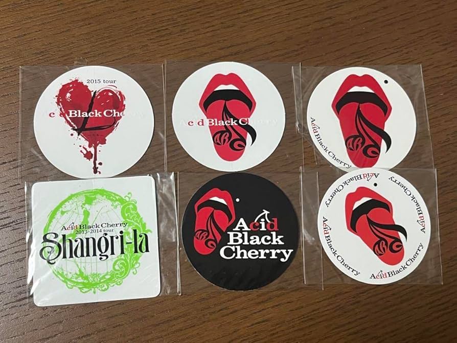 Amazon.co.jp: Acid Black Cherryステッカー6枚セット : おもちゃ