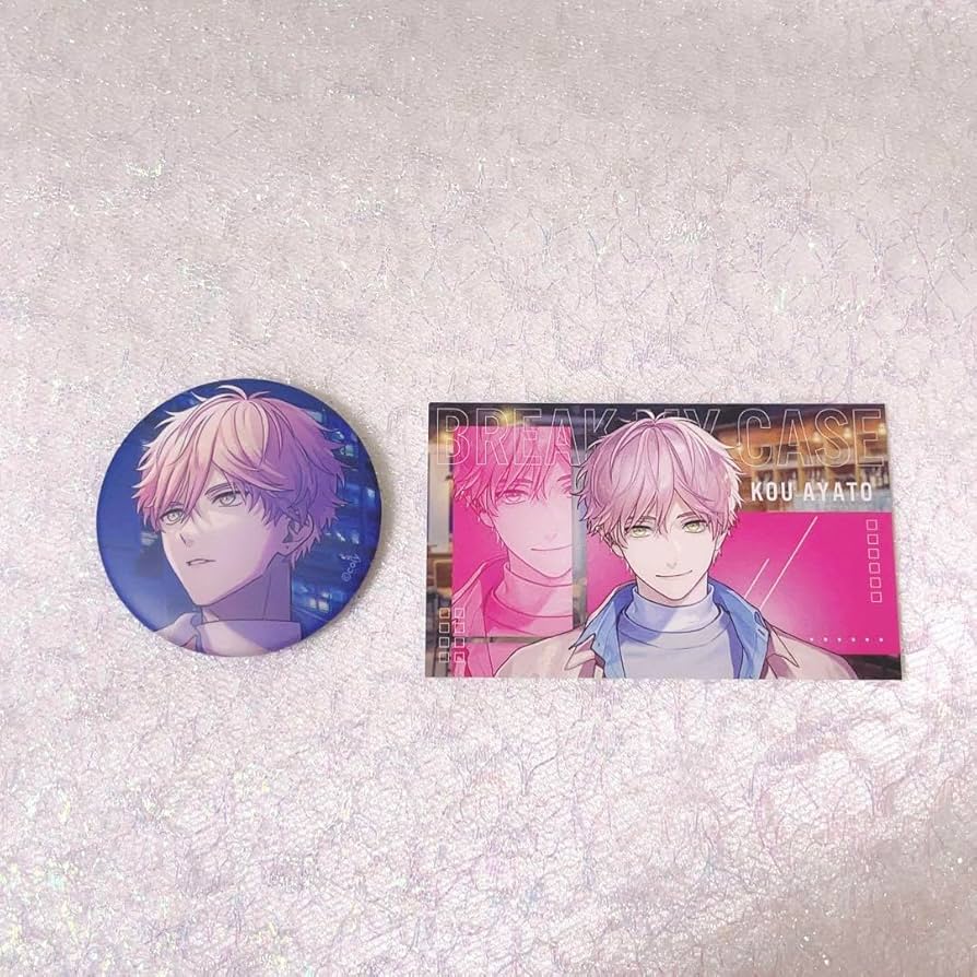ブレイクマイケース ブレマイ AGF 綾戸恋 缶バッジ セット ブレイク