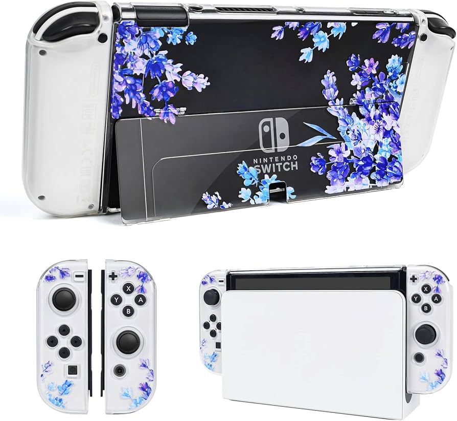 Amazon.com: DLseego Floral Flower Case for Nintendo Switch OLED