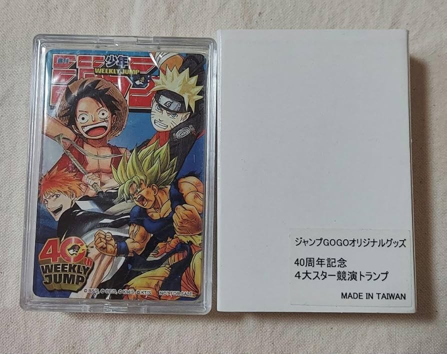 ジャンプ 40周年記念トランプ 当選品ジャンプ40周年記念トランプ 週刊