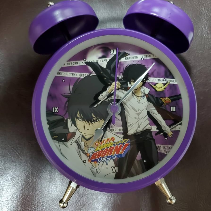 Amazon.co.jp: 家庭教師ヒットマンREBORN! 雲雀の音声入り目覚まし時計