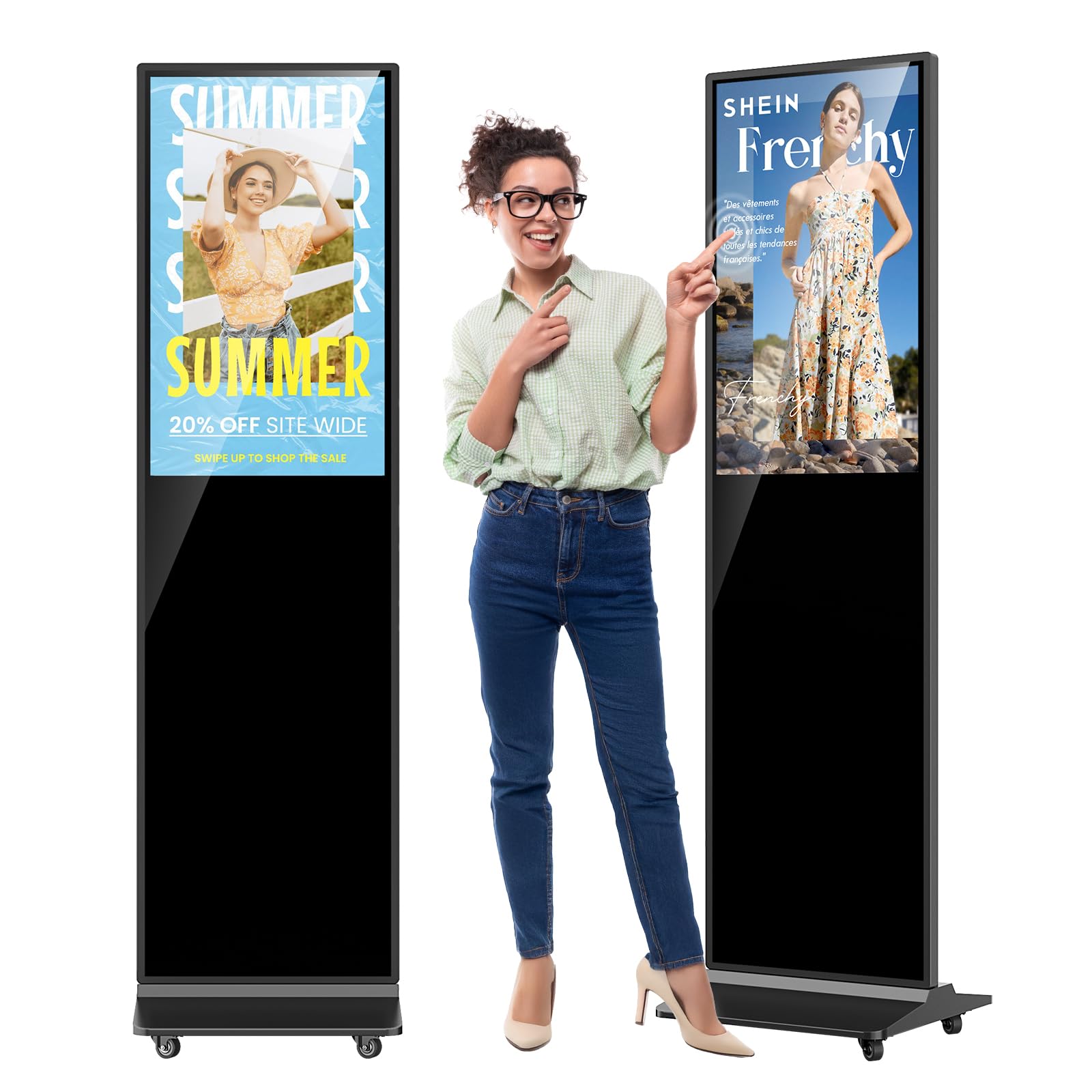 Amazon.com: JIYANG 32 Inch Indoor Touchscreen Digital Signage