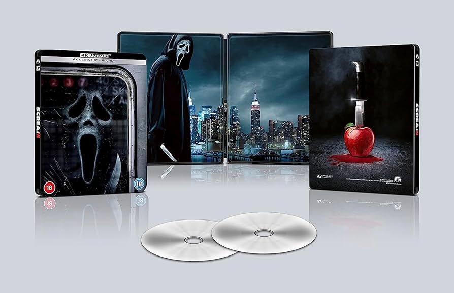 Amazon.com: Scream VI Limited Edition Steelbook [4K UHD + Blu-ray