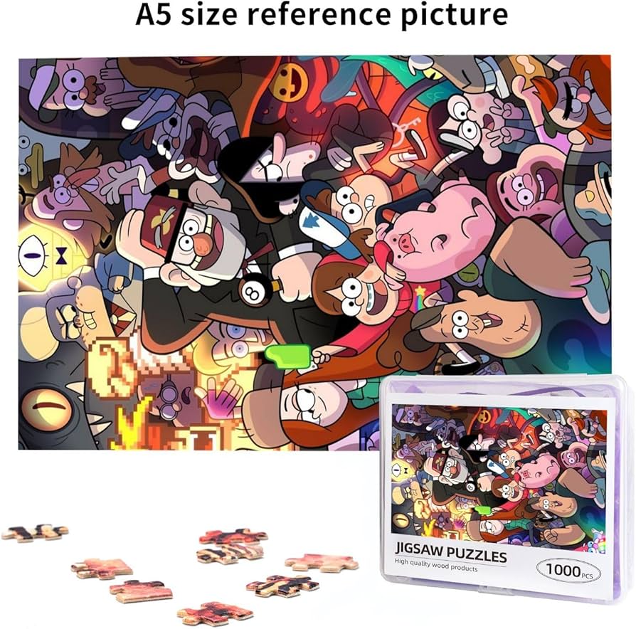 Amazon | 1000ピース ジグソーパズル 怪奇ゾーン グラビティフォールズ