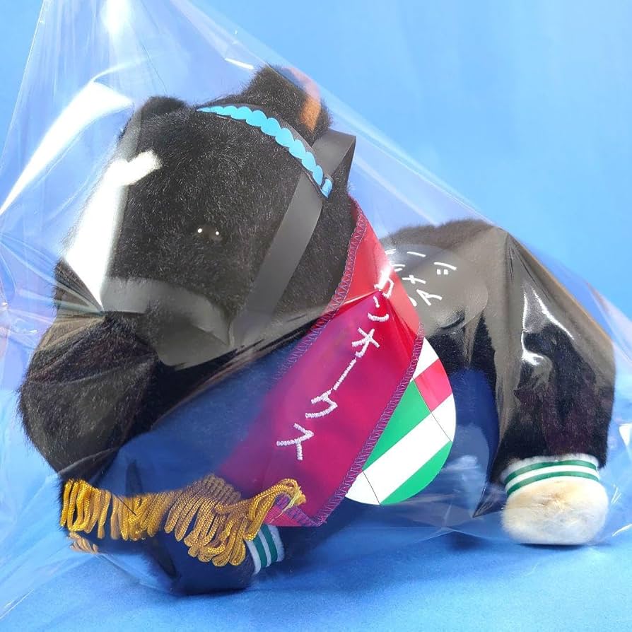 Amazon.co.jp: 【】シーザリオ競馬ぬいぐるみウマ娘アイドルホース馬