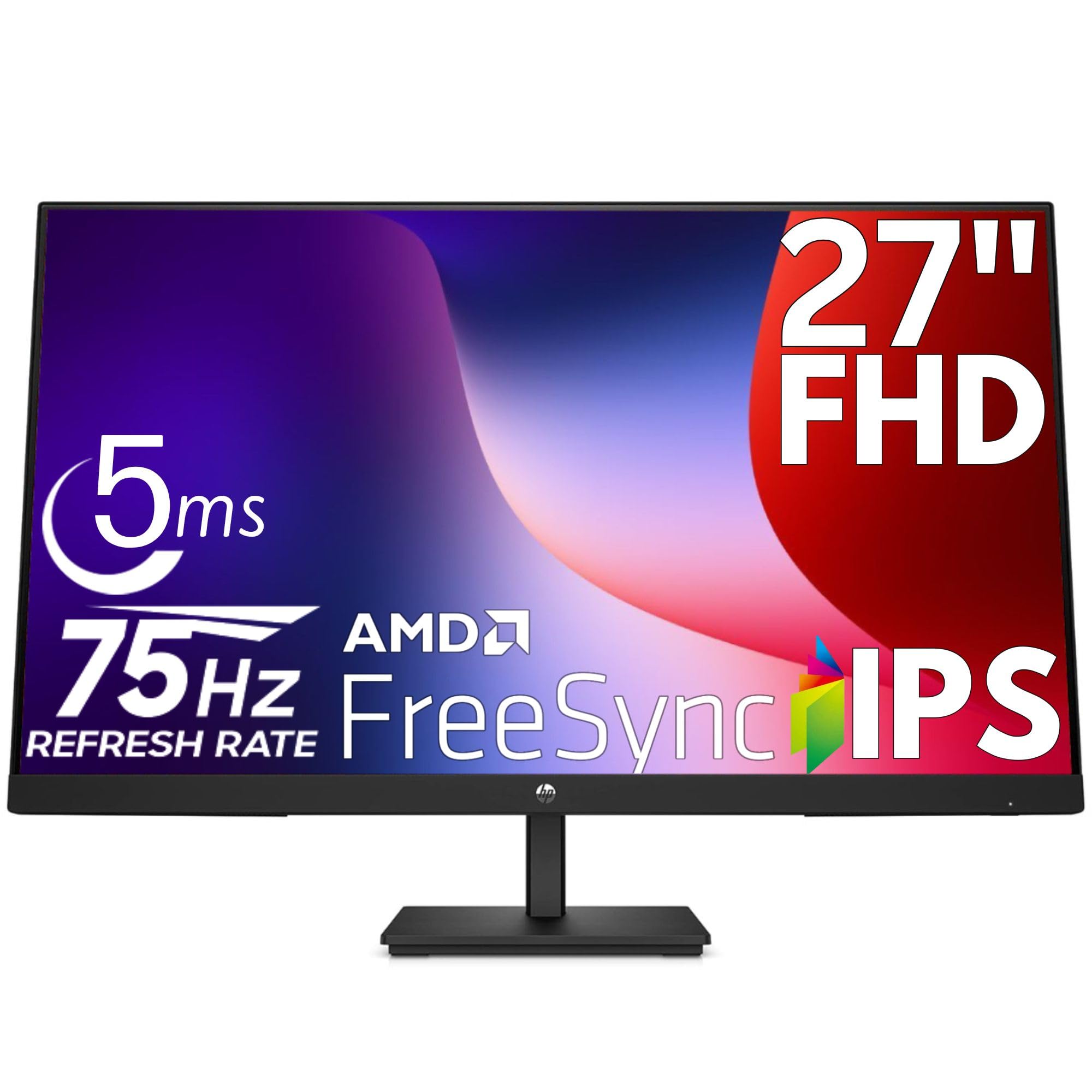 Amazon.com: HP V27i G5 27 Inch Full HD Desktop PC Monitor 75Hz AMD