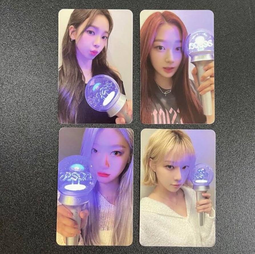 Amazon.co.jp: aespa エスパ FC ペンライト トレカ メンバー全員 4枚