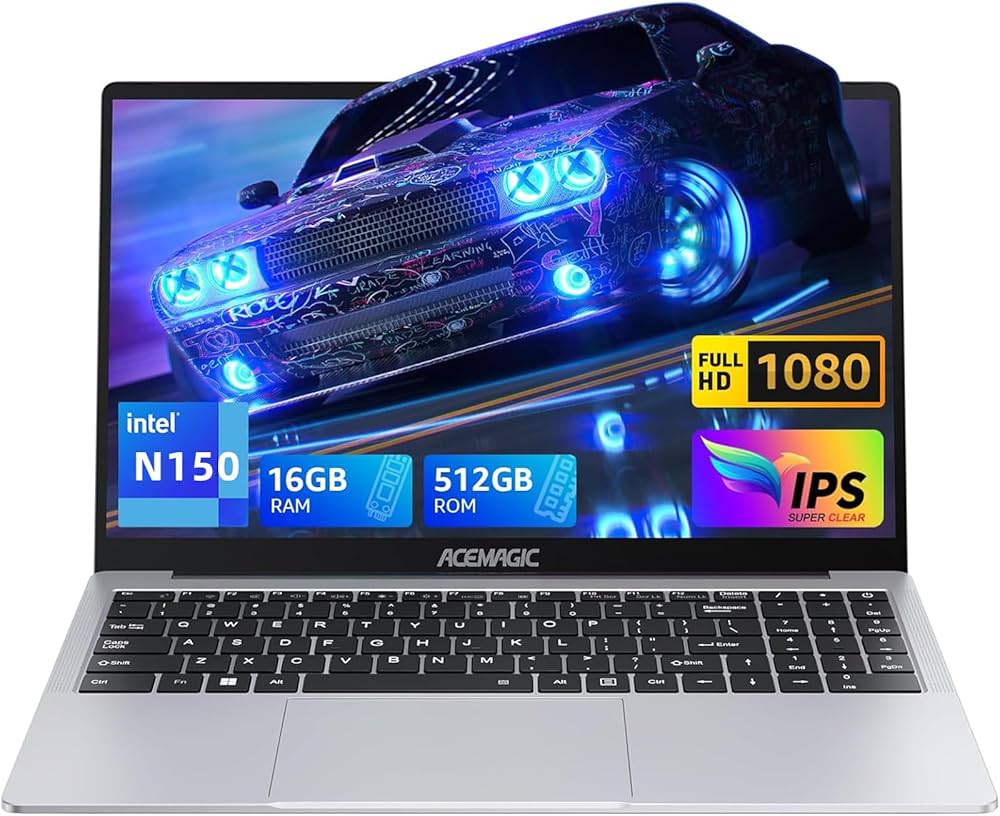 Amazon.co.jp: ACEMAGIC ノートパソコン N150 薄型ノートPC 15.6インチ