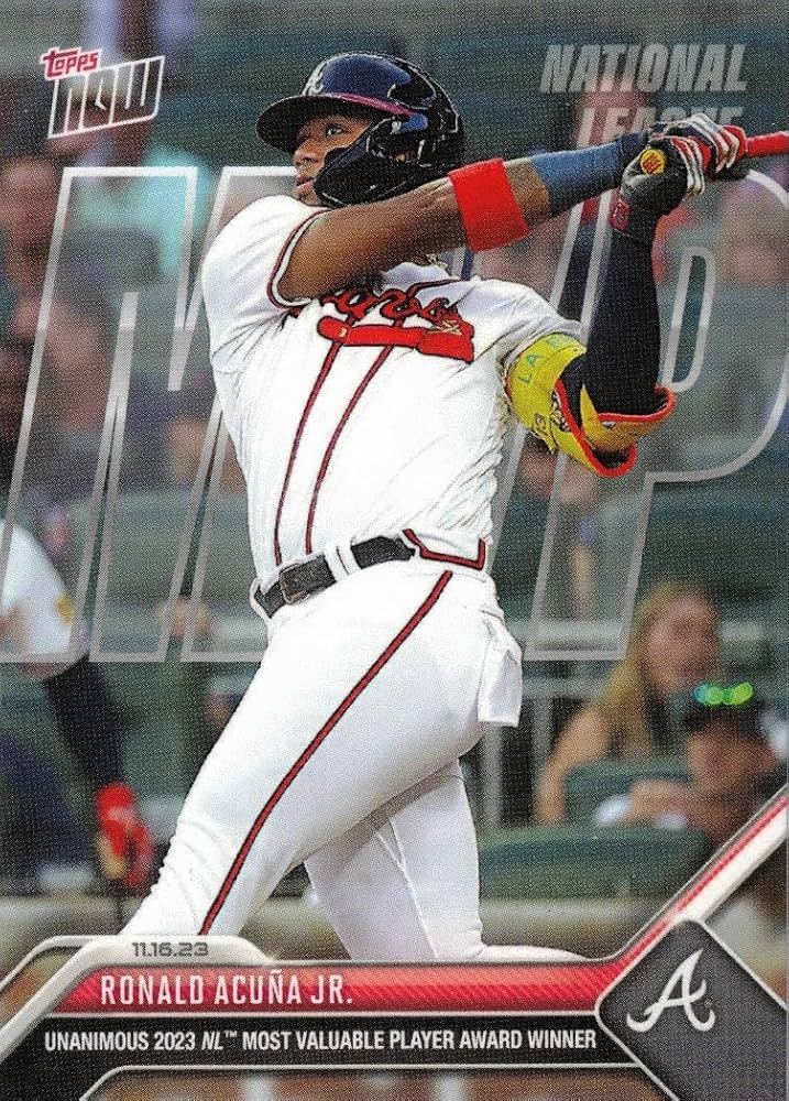 Amazon.com: 2023 Topps Now #OS-17 Ronald Acuna Jr. Baseball Card