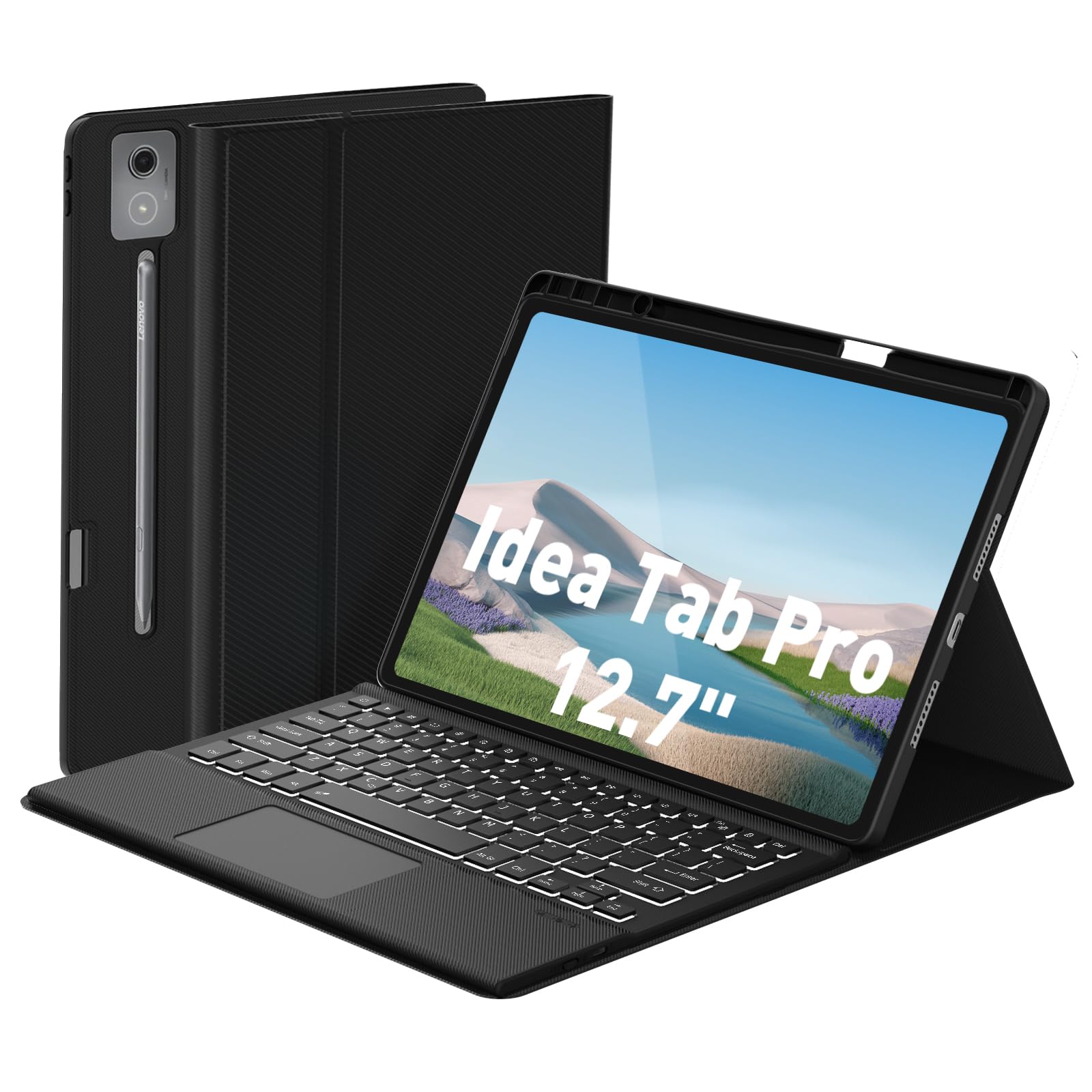 Amazon.com: Keyboard Case Touch for Lenovo Idea Tab Pro 12.7