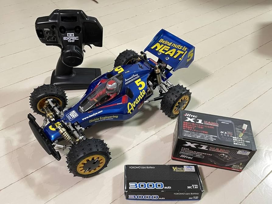 Amazon | ・！タミヤ アバンテ2011 復刻版 純正2.4Gプロポ付フルセット