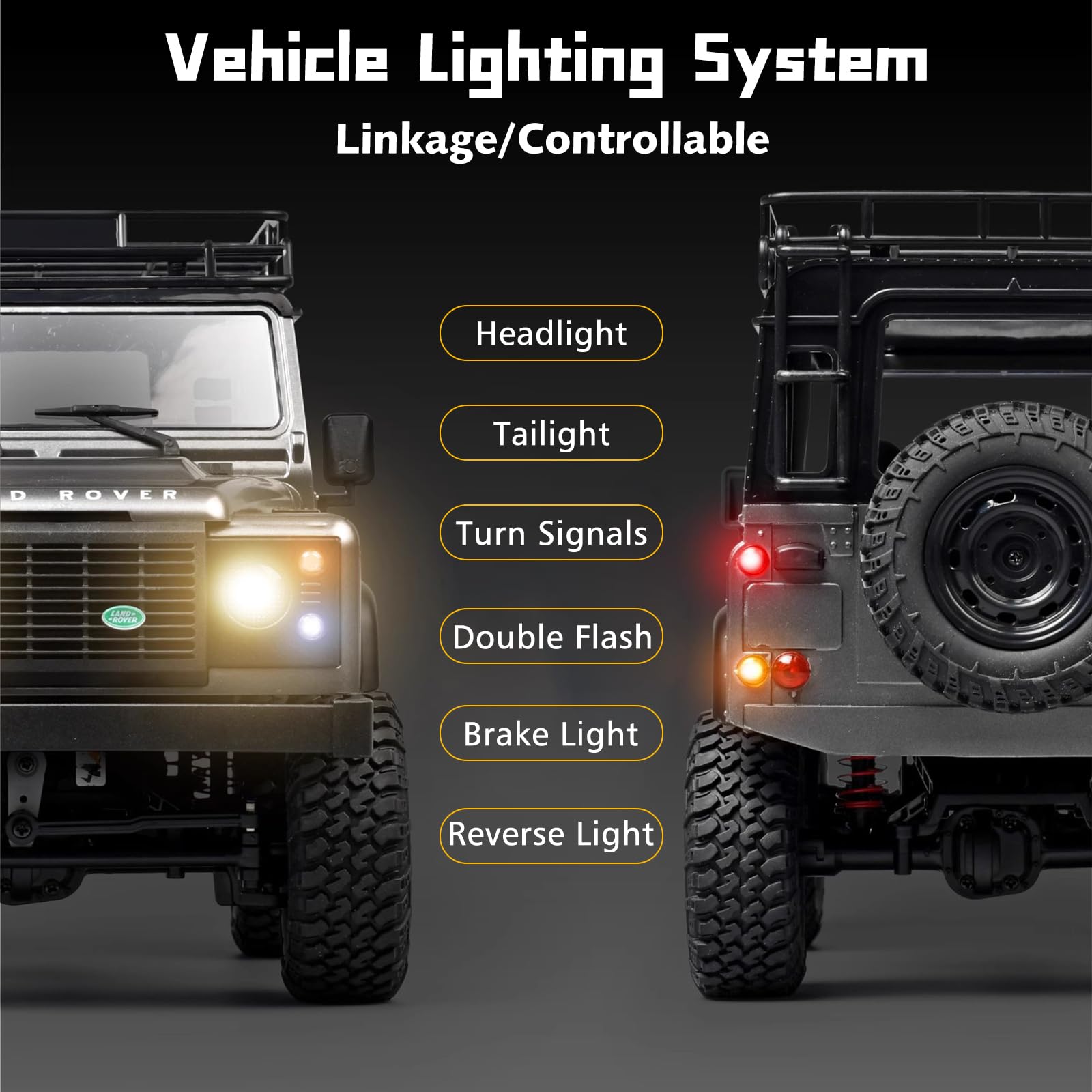 Amazon.com: MN-99S RC Car, 1:12 Scale RC Rock Crawler, 4WD Off