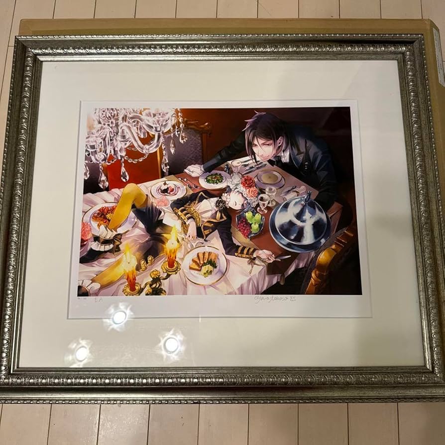 Amazon.co.jp: 黒執事 原画展 枢やな 直筆サイン入り 複製原画 : おもちゃ