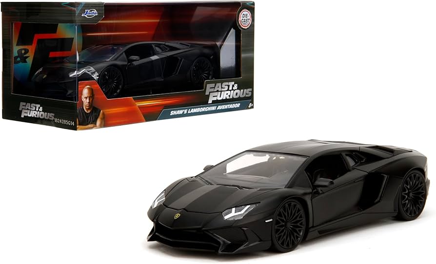 Amazon.com: Jada Fast & Furious Shaw's Lamborghini Aventador SV