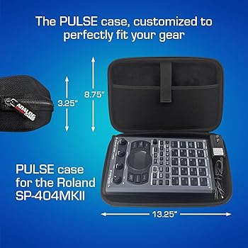 Analog Cases Roland SP-404 MKII/SP-404 Case - Custom-Fitted