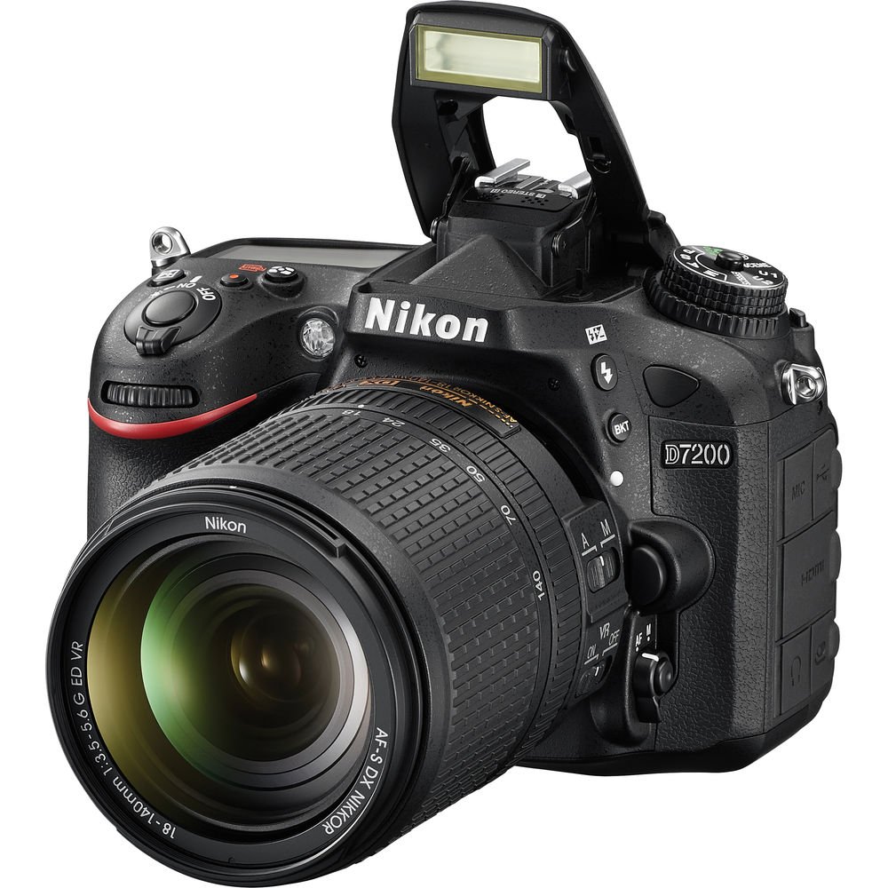 Amazon.com : Nikon D7200 24.2 MP DX-Format Digital SLR Camera with