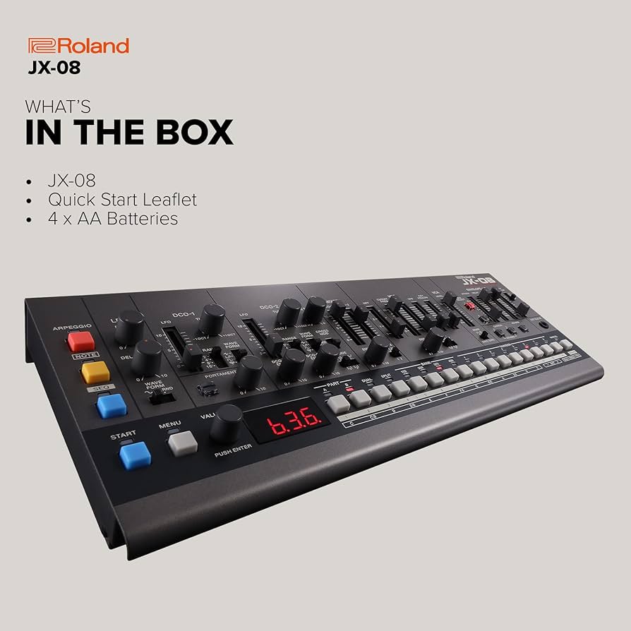 Amazon.co.jp: ローランド ROLAND シンセサイザー JX-08 JX-8Pサウンド