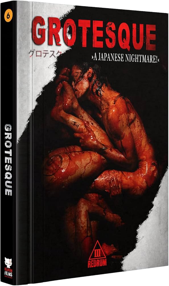 Grotesque I UNCUT Redrum Limited Edition I Mediabook Cover B