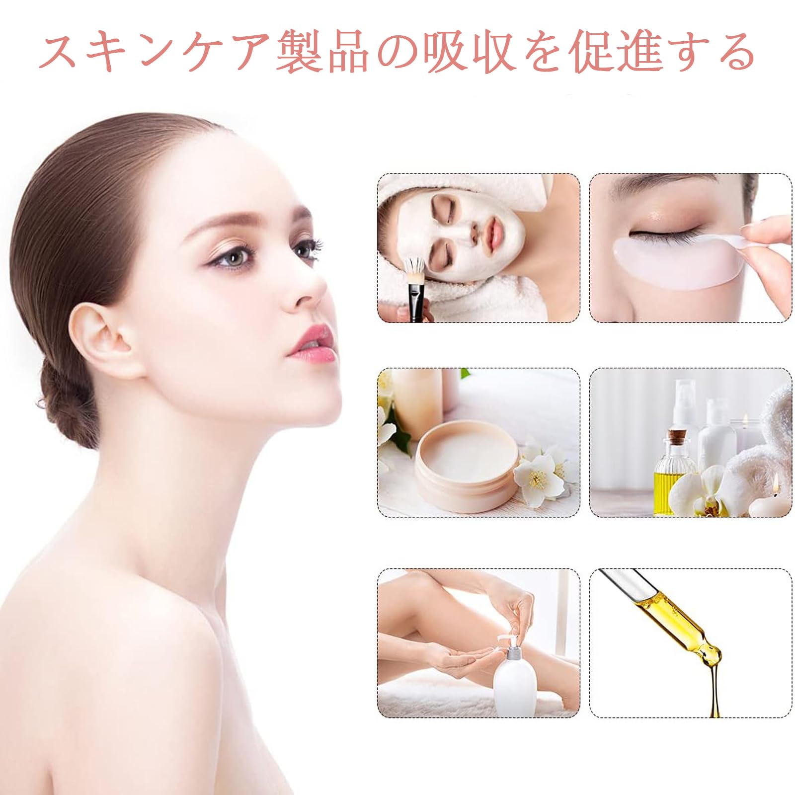 Amazon.co.jp: ノーブランド品かっさプレートguasha顔マッサージ美顔