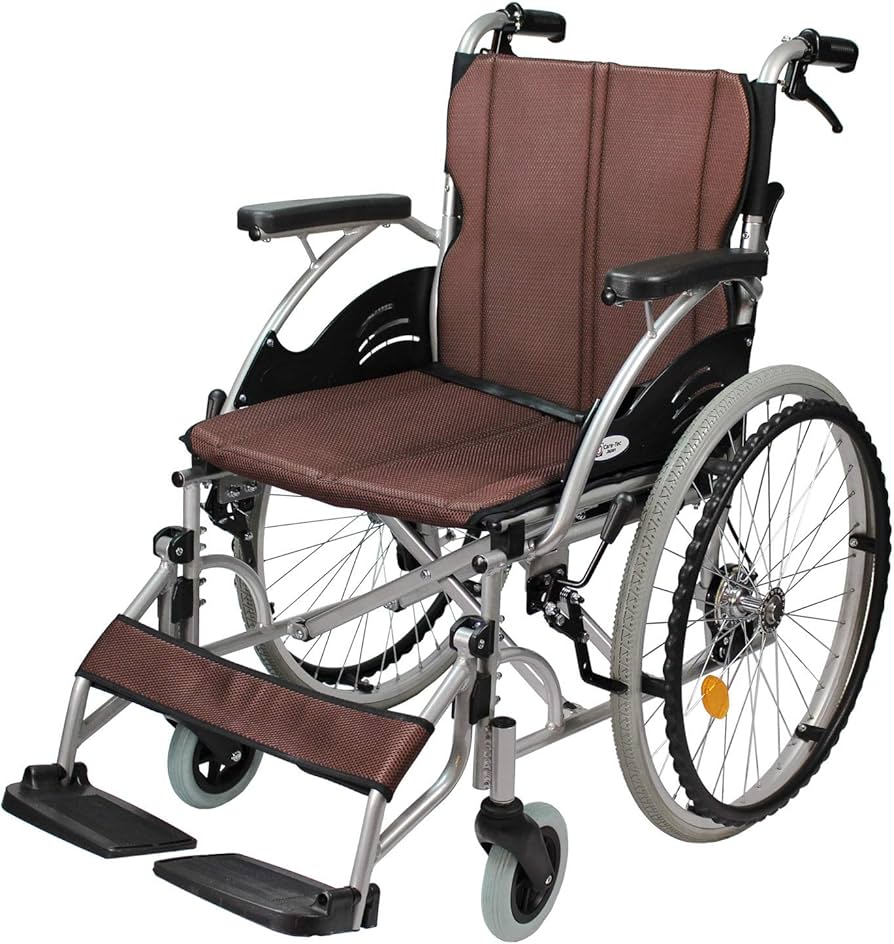 Amazon | ケアテックジャパン 自走式 アルミ製 車椅子 CA-15SU