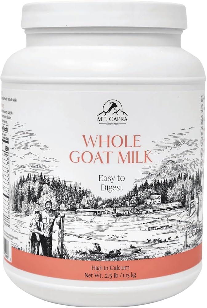 Amazon.com : Mt. Capra Whole Goat Milk | Powder from Non-GMO