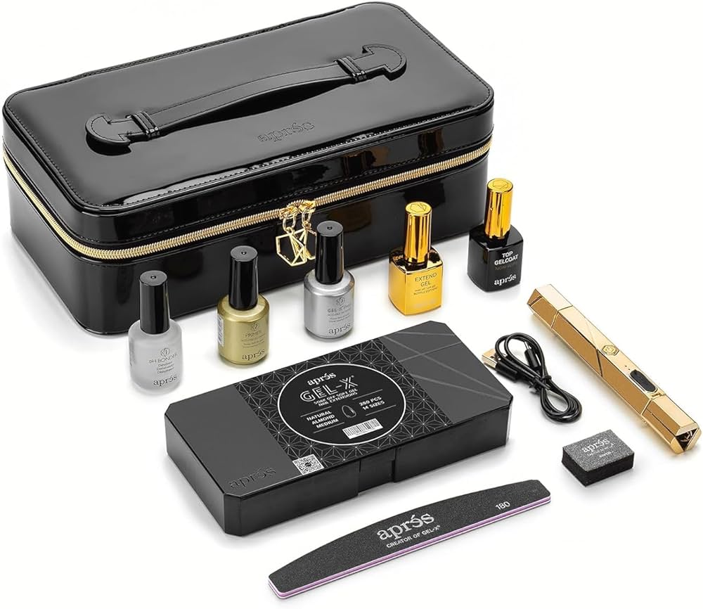 Amazon.com: Apres Gel-X Nail Professional Starter Kit, 14 Sizes 00