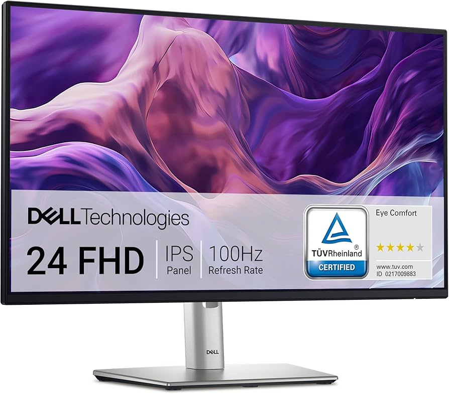 Dell 24 Monitor - P2425H - 23.8 Inch Full HD (1920 × 1080), 100Hz