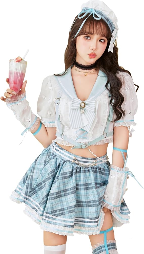 Amazon.co.jp: [Malymoon] マリン コスプレ セーラー 水兵 パイレーツ