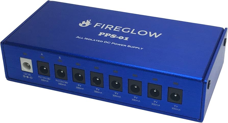 Amazon.co.jp: FIREGLOW オールアイソレーテッド ペダル電源供給