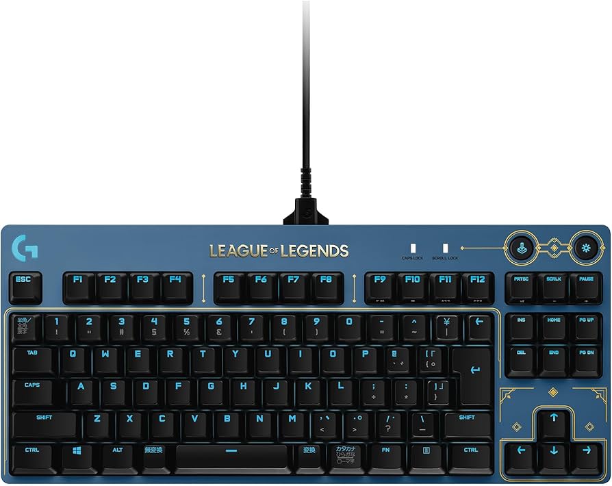 Amazon.co.jp: Logicool G PRO ゲーミングキーボード LoL テンキーレス