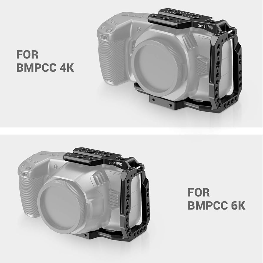 Amazon | SmallRig BMPCC 4K/6K ハーフケージ Blackmagic Pocket
