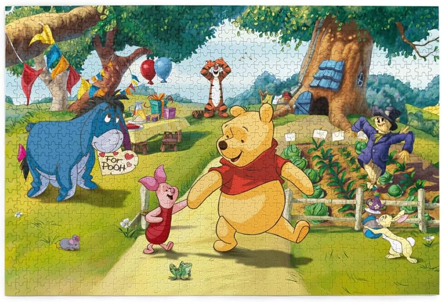Amazon.co.jp: 1000ピース ジグソーパズル くまのプーさん パズル
