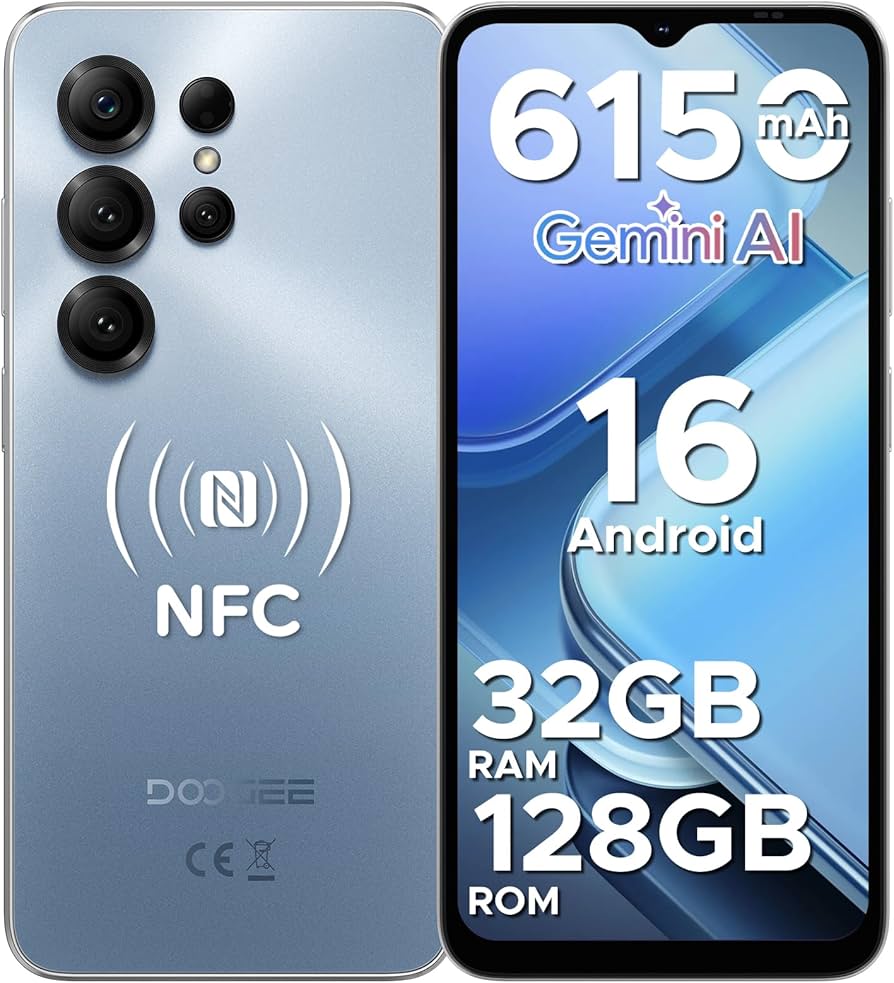 Amazon | 【最新 Android16 スマホ】 DOOGEE Note56X Pro Android 16