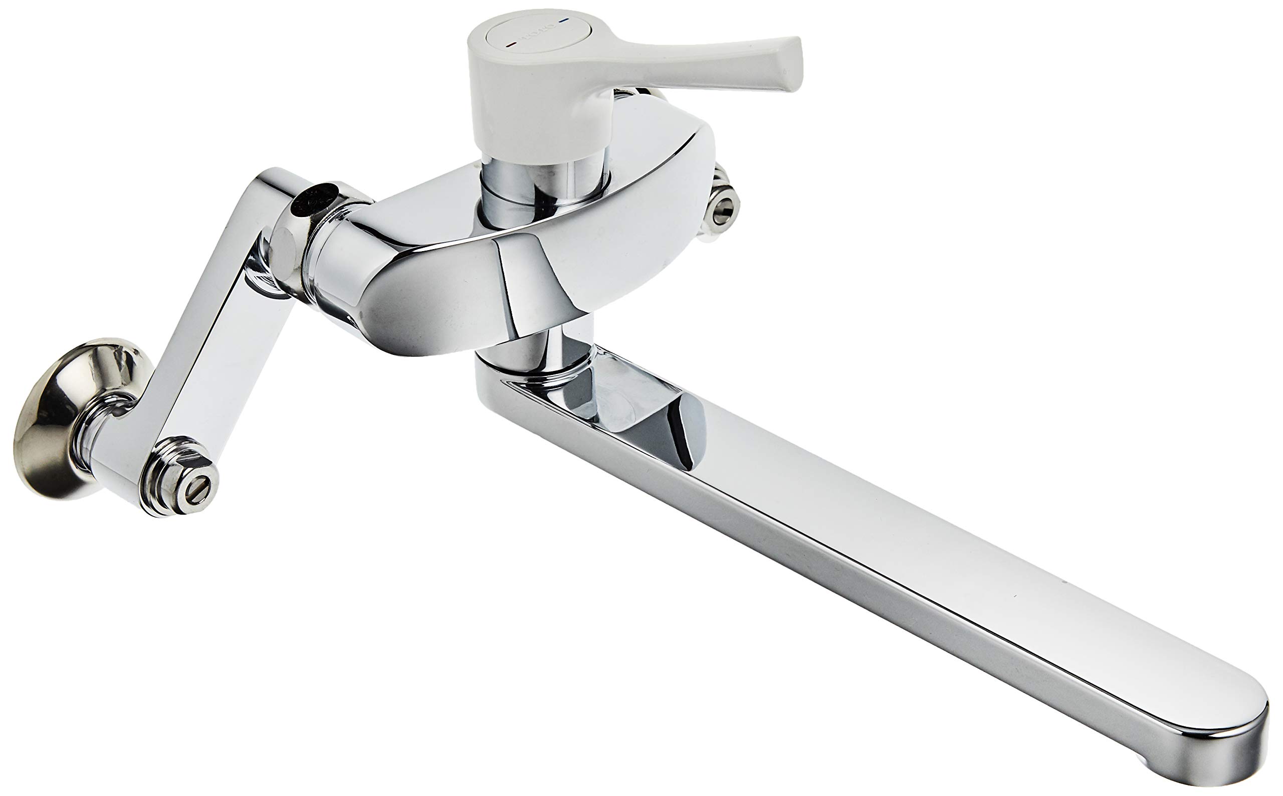 Amazon | TOTO キッチン用 壁付混合栓 TKY01304J | 洗濯機用水栓・万能水栓