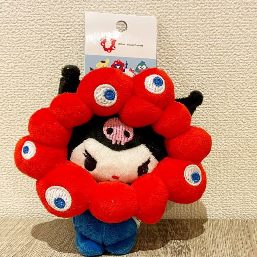 Amazon.co.jp: ミャクミャクなりきりぬいぐるみ クロミ EXPO カラビナ